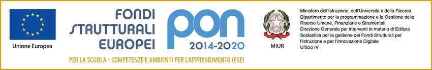 banner PON 2014 2020 fse 850x138