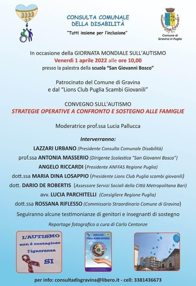 locandina convegno Autismo 